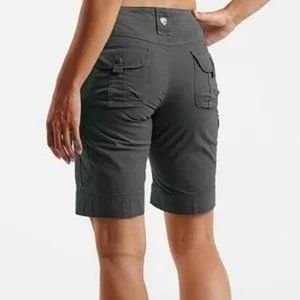 Kuhl Women Shorts Splash 11" Size 12 Dark Grey Cargo/Hiking shorts